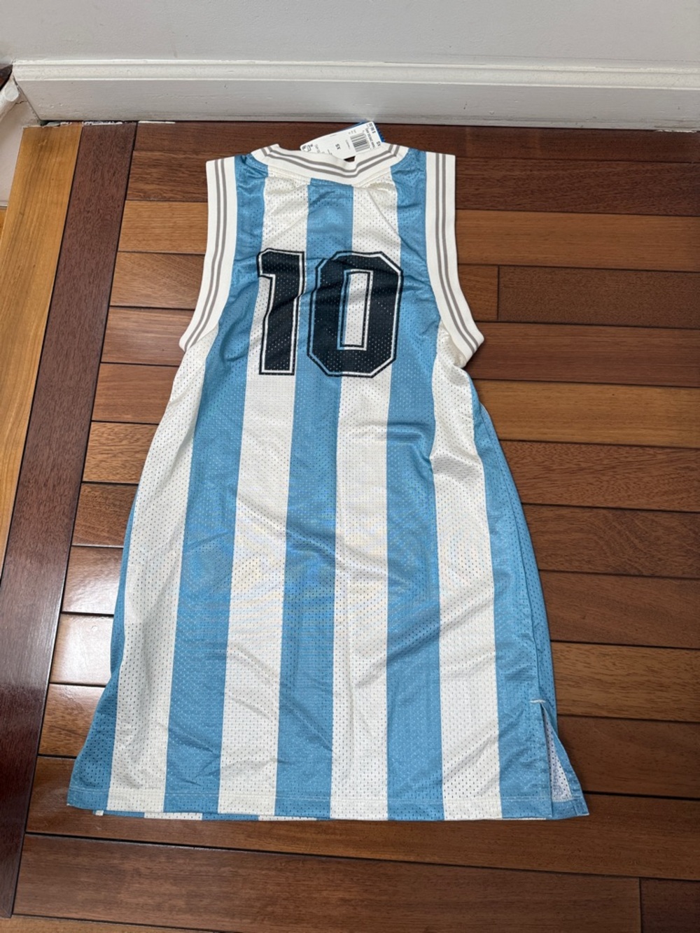 NWT Adidas Argentina Mesh Tank Dress XS - Picture 5 of 5